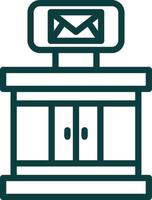 Post Office Vector Icon Design