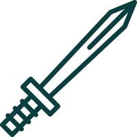 Sword Vector Icon Design