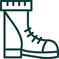 diseño de icono de vector de zapato