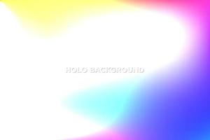 fondo colorido holográfico vector