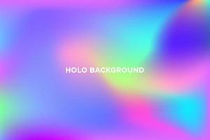 Holographic Colorful Background vector