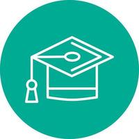 Graduate Vector Icon Design