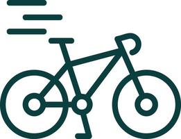 Bicycle Vector Icon Design