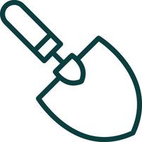 Trowel Vector Icon Design