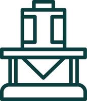 Silo Vector Icon Design