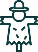 Scarecrow Vector Icon Design