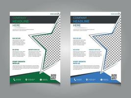 The modern Real Estate flyer design template is fully editable and unique. Vector Flyer. A4 size.