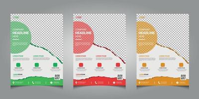 creative corporate flyer design template print-ready design. A4. Vector design. Eps 10