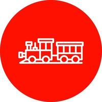 diseño de icono de vector de tren