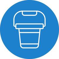 Pail Vector Icon Design