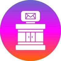 Post Office Vector Icon Design