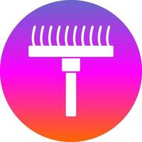 Rake Vector Icon Design