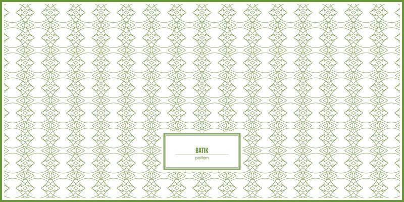simple and elegant batik pattern