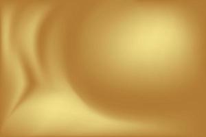 Gold abstract blurred gradient background. Vector illustration.