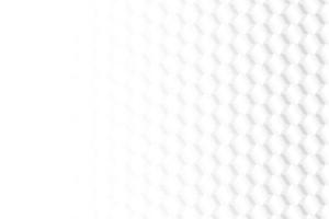 Abstract white and gray color background with geometric hexagonal shape. Vector illustration.