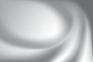 Abstract white and gray gradient background. Vector illustration.