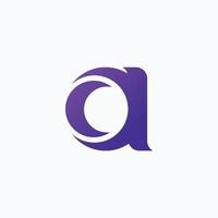 Letter A logo vector template element