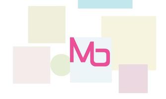 alfabeto letras iniciales monograma logo mb, bm, m y b vector