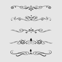 dividers collection design art vector