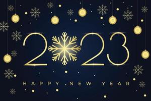 happy new year 2023 vector