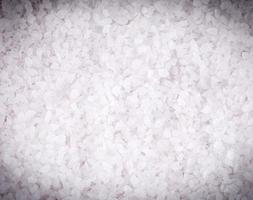 la textura de la piedra de sal blanca para el baño como fondo foto