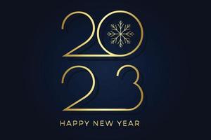 happy new year 2023 vector