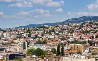 sarajevo, la ciudad capital de bosnia y herzegovina foto