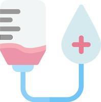 Blood Donation Vector Icon Design