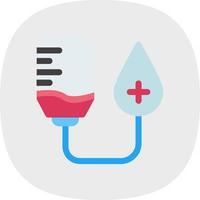 Blood Donation Vector Icon Design