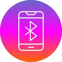 Bluetooth Vector Icon Design