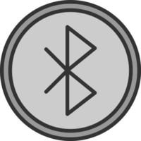 diseño de icono de vector de bluetooth