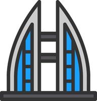 Bahrain Vector Icon Design