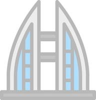 Bahrain Vector Icon Design