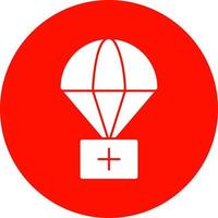 Airdrop Vector Icon Design