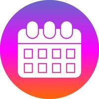 diseño de icono de vector de calendario