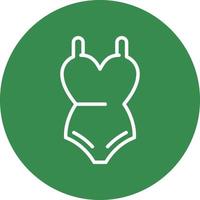 Swimsuit Vector Icon Design