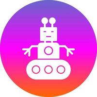 Robot Arm Vector Icon Design