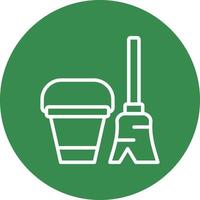 Cleaning Tools Vector Icon Design