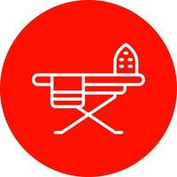 Ironing Board Vector Icon Design