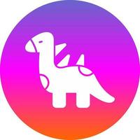 Dinosaur Vector Icon Design