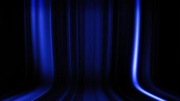 Loop motion graphics abstract background dark blue line video