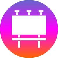 Billboard Vector Icon Design