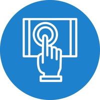 Touch Screen Vector Icon Design