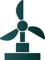 Windmill Vector Icon Design