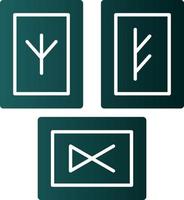 diseño de icono de vector de runas