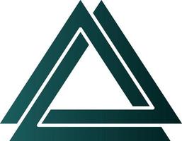 diseño de icono de vector de valknut