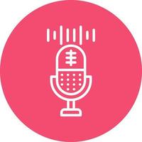 Voice Recording Vector Icon Design