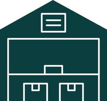 Ware House Vector Icon Design