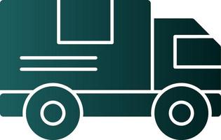 Delivery Truck Vector Icon Design