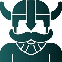 diseño de icono de vector vikingo